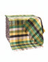 John Hanly Cashmere Merino Throw - Green Weave