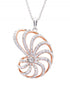 Nautilus Shell Pendant in Sterling Silver