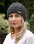Erin Aran Câble Pullon Chapeau | Charbon de bois