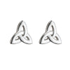 Solvar Sterling Silver Trinity Knot Earrings s33098