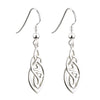 Solvar Silver Celtic Design Earrings s33424