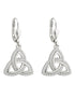Drop Trinity Knot Earrings