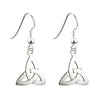 Sterling Silver Trinity Drop Earrings