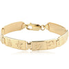 Gold History Of Ireland Six Link Bracelet