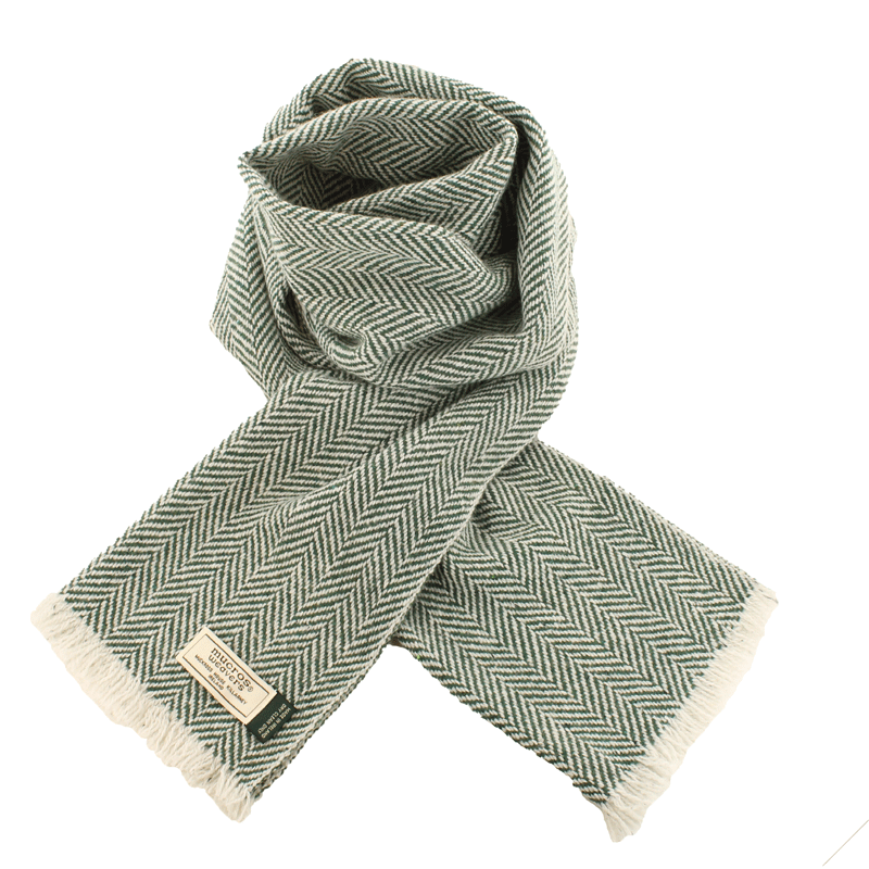 Mucros Green Donegal Scarf