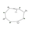 Sterling Silver Celtic Charms Bracelet
