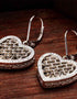 Celtic Heart Sterling Silver Earrings