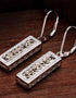 Celtic Ingot Sterling Silver Earrings