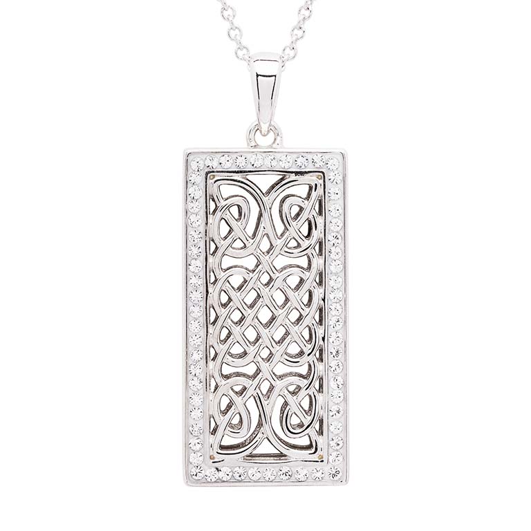 Sterling Silver Celtic Ingot Necklace