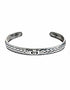 Sterling Silver Claddagh Bangle
