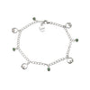 Sterling Silver Claddagh Charm Bracelet