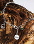 Sterling Silver Claddagh Charm Bracelet