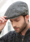Mucros Herringbone Grey Trinity Cap