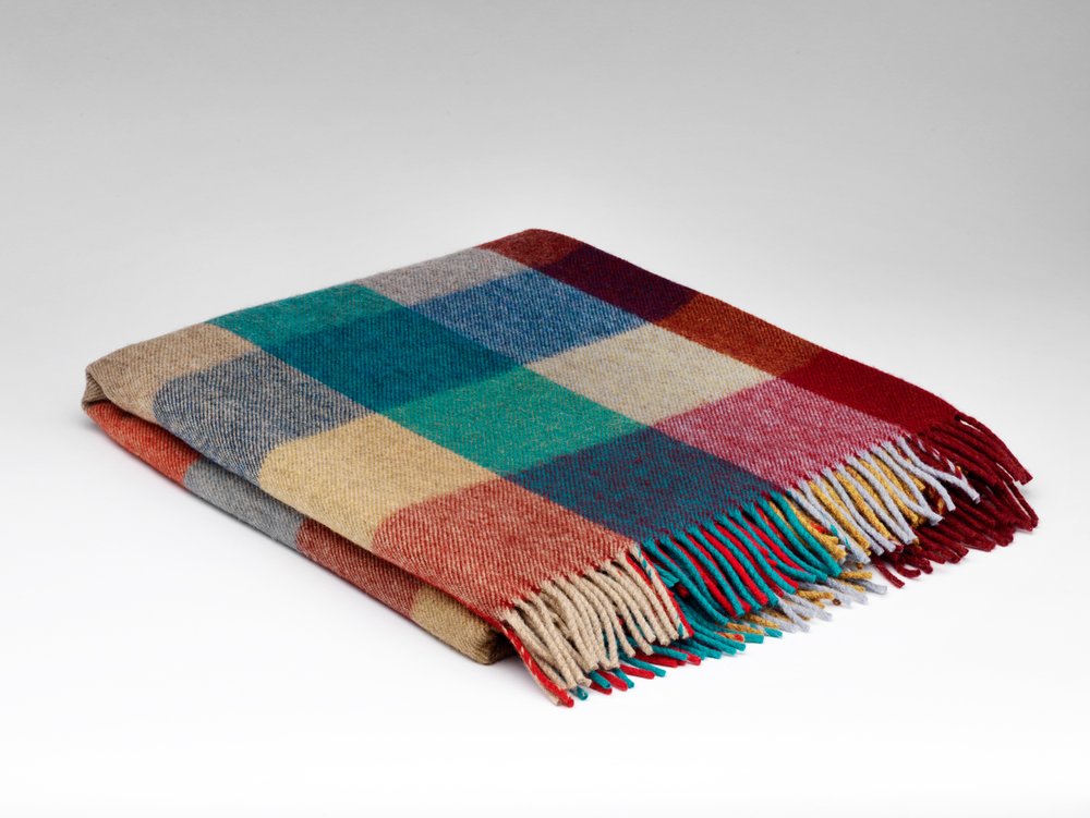 McNutt Alpaca Throw Urban Block