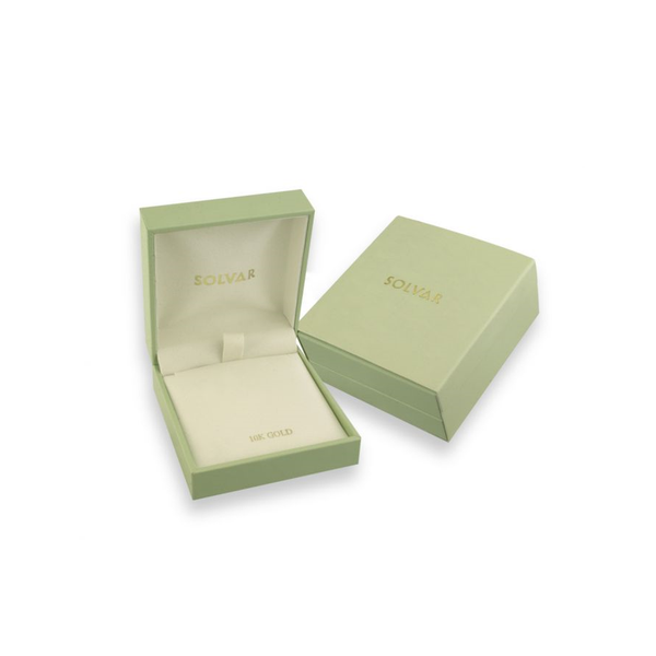 Silver Claddagh Creole Medium Earrings