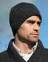 Charcoal Ribbed Beanie Hat