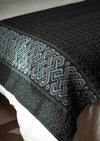 Aran Celtic Charcoal Throw