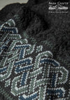 Aran Celtic Charcoal Throw