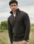Men's Donegal Wool Half Zip Sweater | 100% Irish Wool