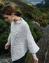 IrelandsEye Poncho | Silver Marl