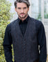 Mucros Tweed Charcoal Waistcoat – Handcrafted in Ireland