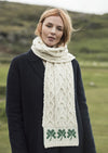 Shamrock Scarf | Natural