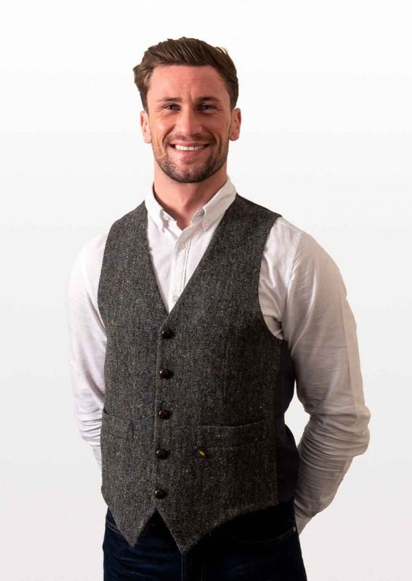 Donegal Tweed Waistcoat