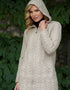 Aran Galway Cardigan With Celtic Knot Zipper