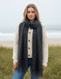 Mucros Islander Scarf | Charcoal Mix