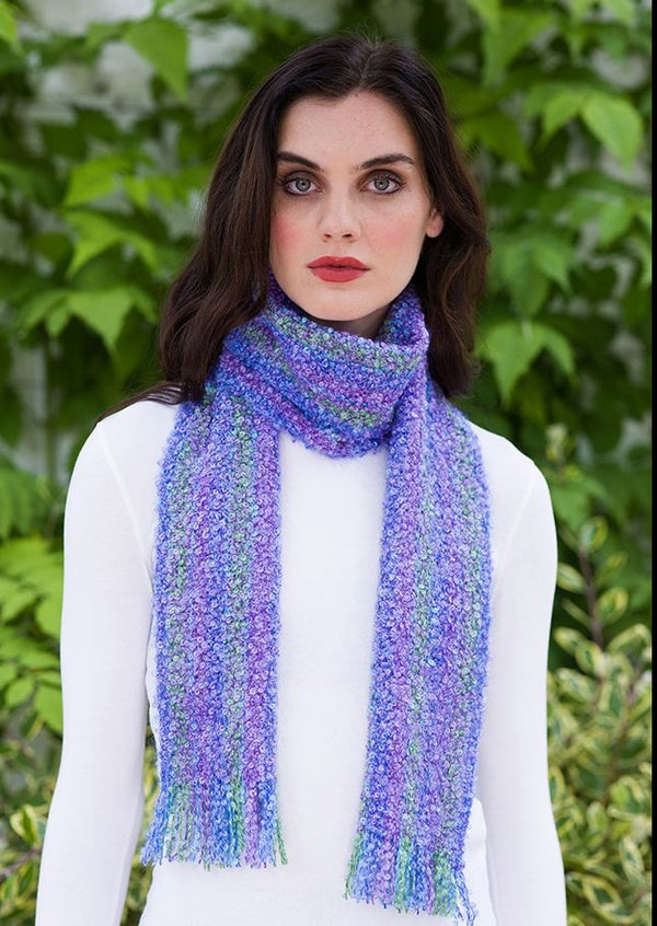 Mucros Multi Mohair Viscose Scarf