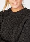 IrelandsEye Aran Sweater | Graphite