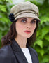 Mucros Brown Newsboy Hat