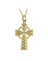 9k Gold Small Celtic Cross