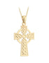 9K 21Mm Celtic Cross Pendant