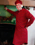 Lee Valley Flannel Nightshirt | Red Tartan