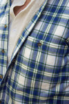 Lee Valley Fleece Lined Shirt | Blue Tartan