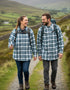 Lee Valley Fleece Lined Shirt | Blue Tartan