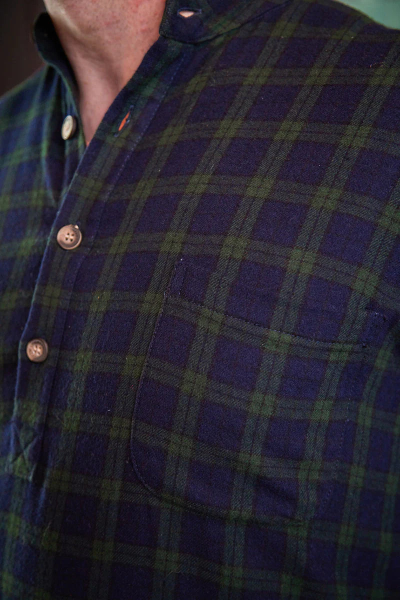Lee Valley Flannel Nightshirt | Blackwatch