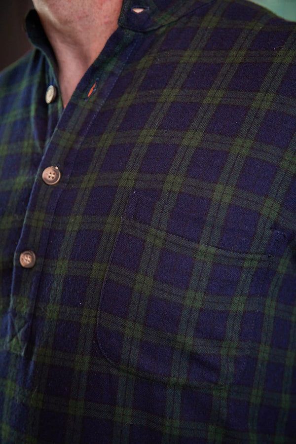 Lee Valley Flannel Nightshirt | Blackwatch