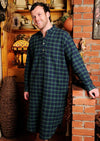 Lee Valley Unisex Green Tartan Blackwatch Nightshirt