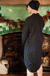 Lee Valley Unisex Green Tartan Blackwatch Nightshirt