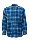Lined Flannel Shirt Men’s Blue Navy Check