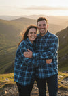 Lined Flannel Shirt Men’s Blue Navy Check