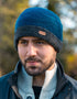 Bonnet Erin côtelé anthracite | Bleu anthracite