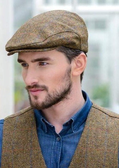 Brown Tweed Trinity Cap 92