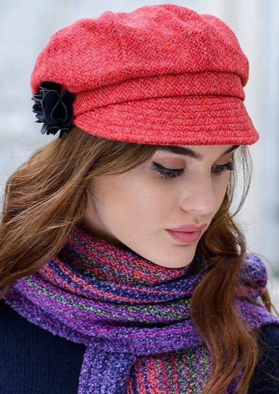 Ladies Coral Mucros Newsboy 215