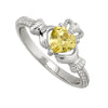 November Claddagh Birthstone Ring