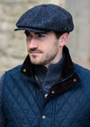 Mucros Charcoal Driving Cap