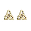 14K Tiny Trinity Knot Stud Earrings