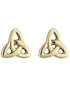 14K Tiny Trinity Knot Stud Earrings